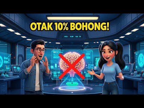 “STOP Percaya Mitos Otak! 10% Brain Myth Is a LIE | Bongkar Mitos & Fakta Sains”
