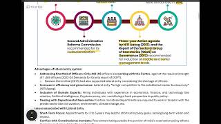Lateral Entry in Civil Services