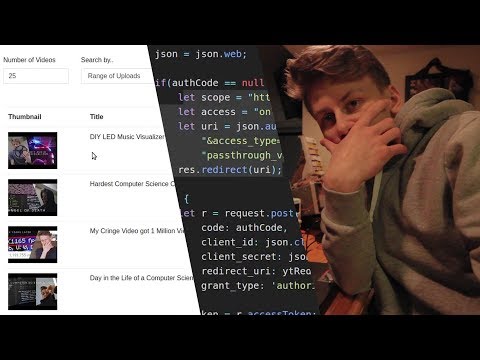 Coding a YouTube Descriptions Updater [ Part 1 ]