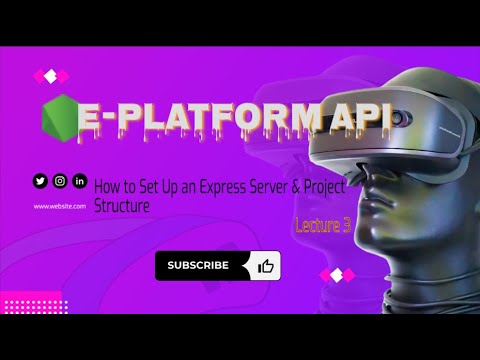 How to Set Up an Express Server  Education API Lecture 3 | #codingsstudio #coding