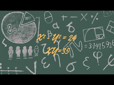 🏆 Math Olympiad: Solving Equations x² - y² = 24 and xy = 35