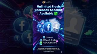How to Create Unlimited Facebook Accounts Without Suspended viral #tricks 2025  #fb #account #shorts