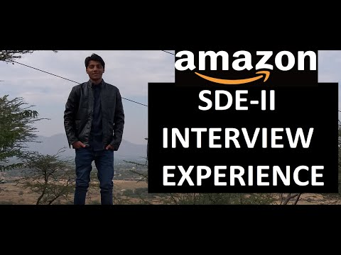 My Amazon SDE-II Interview Experience