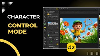 Using Control Mode with Consistent Characters | Dzine AI Tutorial