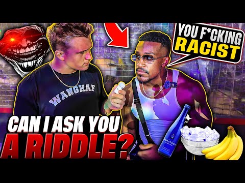 Can "Based" Fitness Influencers Answer These RACIST Riddles??? [SAVAGE]