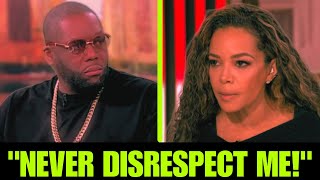 'The View's Sunny Hostin gets SCOLDED By Guest After attempting to TWIST HIS WORDS