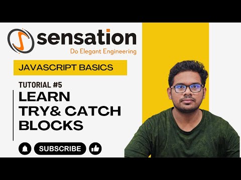 Learn Javascript | Try & Catch Block | Web Development for Begineers | Tutorial #5