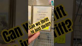 Grab a coffee and Thrift to thrift.#thriftyliving #nopurpose #thrift withme t