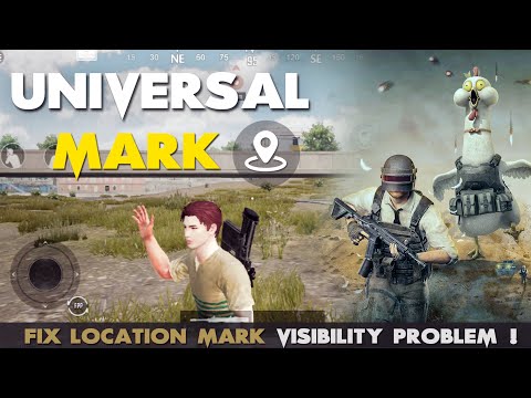 bgmi universal mark setting | pubg universal mark setting | pubg me mark location kaise show kare