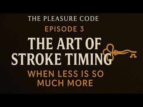 Pleasure Code Ep. 3: Unlocking Arousal — 5 Sensual Tempo Techniques Men Miss