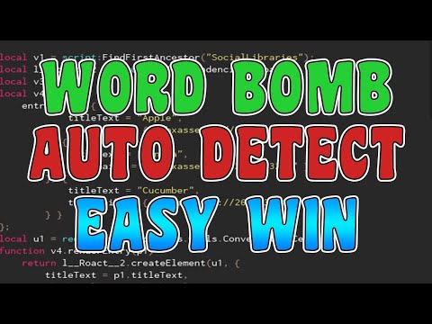 Word Bomb Script | Auto Win, Auto Type Words | 100% NO BAN