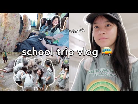 school trip vlog 🚌 (woke up at 4am..) 