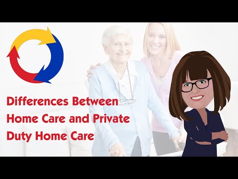 Differences Between Home Care and Private Duty Home Care