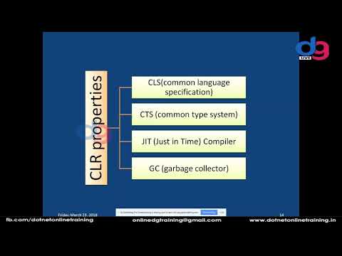 .NET framework introduction - PART 2 | dgTraining