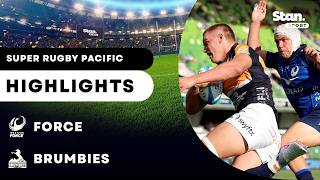 Force v Brumbies Highlights | Round 1 | Super Rugby Pacific 2026