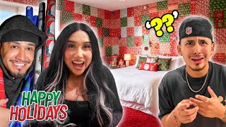 XMAS WRAPPED OUR BESTFRIENDS ENTIRE HOUSE *PRANK*
