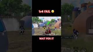 1v4 fail #shorts #bgmi #jonathan #pubg#pubgfrag
