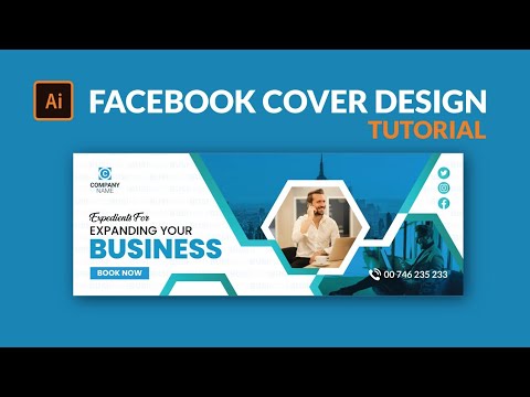 Facebook Cover Design Tutorial | Adobe Illustrator | Facebook Cover Design