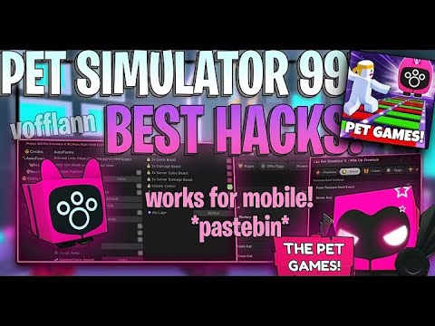 ⭐ PET GAMES! 🕹️] Pet Simulator 99 OP TRADESCAM Scripts: FAST l MOBILE!/PC