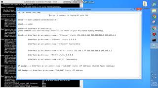 IP Address assign Laptop/PC using Commands |LAN|WAN| Network Basics |IPV4