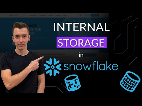 Snowflake Data Storage Explained | Internal Stages