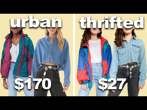 THRIFTING URBAN OUTFITTERS DUPES 🙃
