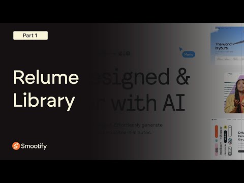 Create a Shopify Store in Weblow with our new RELUME LIBRARY - PART 1