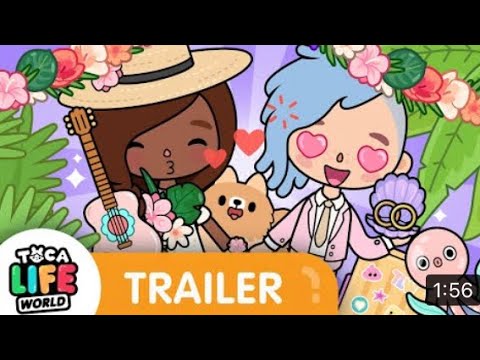 YOU AND ME, BY THE SEA I Romantic Beach House TRAILER | Toca Boca