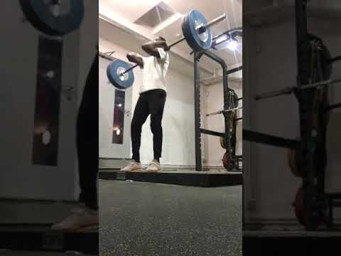 100KG Power Clean