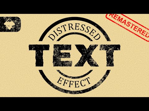 Create a Grunge Text Effect in Inkscape (REMASTERED)