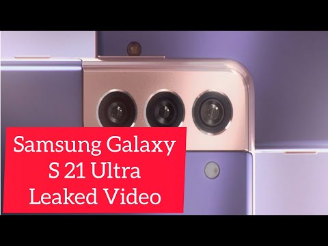 Samsung Galaxy S21 Ultra First Look | Leaked Video