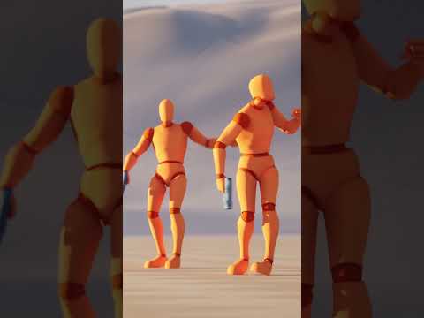 Motion capture animations for UE5! Pistol edition #gamedev #mocap #animation #ue5 #indiegame