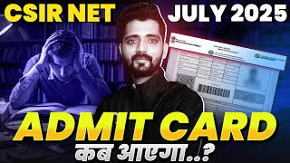 CSIR NET Chemistry Admit Card Expected Date July 2025 - IFAS