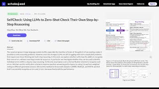 SelfCheck: Using LLMs to Zero-Shot Check Their Own Step-by-Step Reasoning