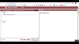 HTML Basic tags