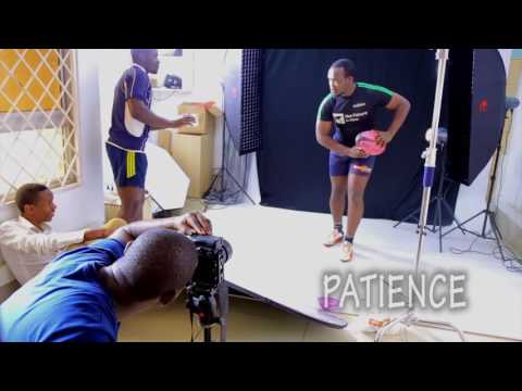 Portrait Session BTS. Sports Rugby Players