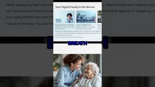 Caregivers: Reclaim Your Calm! Digital Support is Here!