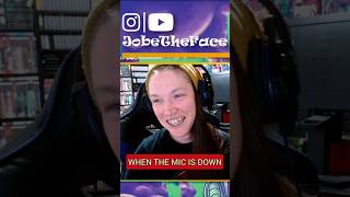 When the mic is down 👽 #twitchclips #gaming #retrogaming #livestreaming #techissues