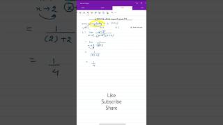 EvaluatingLimits #Calculus #Limits #Mathematics #Math #ThatMathsProfessor #MathShaala #MathsWithVips