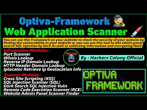 Optiva Framework a Termux Toolkit for Android | Advance Framework