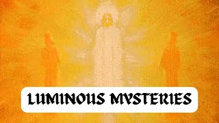 Fast Rosary with Sacred Art - Luminous Mysteries (Thursdays) Catholic Prayers and Meditations