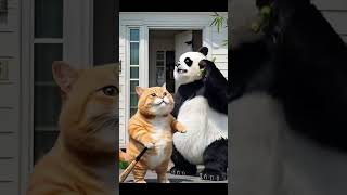 Cat Kidnaps Baby, Asks Panda for Help… But Panda BETRAYS Him?! 🐱👶🐼 | Shocking Animal Story!