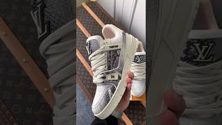 Unboxing Louis Vuitton Python LV Trainer – Jaipur’s Luxury Sneaker Game! 👟 #JaipurHype #Shorts