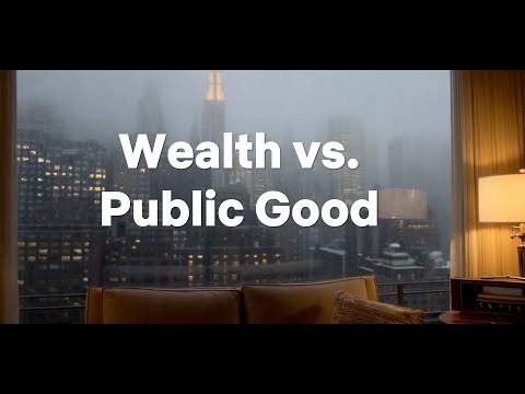 Is Wealth Best Used for Public Good or Private Gain?
