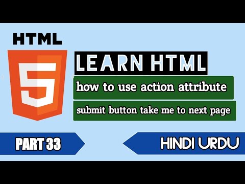 web development series for visually impaired person part 33 describe action attribute in form tag