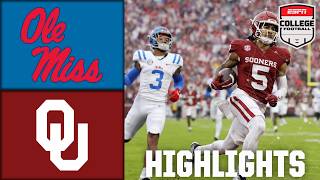 Ole Miss Rebels vs. Oklahoma Sooners | Full Game Highlights | ESPN College Football