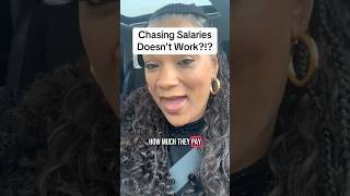 Chasing salaries doesn’t work! #careercoach