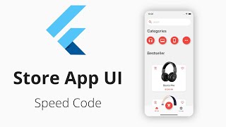 Flutter Tech Store App UI Concept | Speed Code