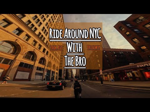 Ride Around New York City With The Bro In Style