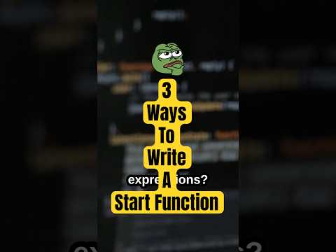 Only Senior Developers Know These 3 Ways to Write Functions! #coding #programming #shorts